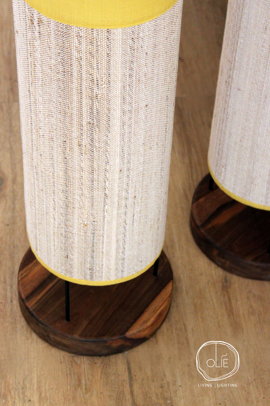 Lemon Tapered Tower Floor Lamp