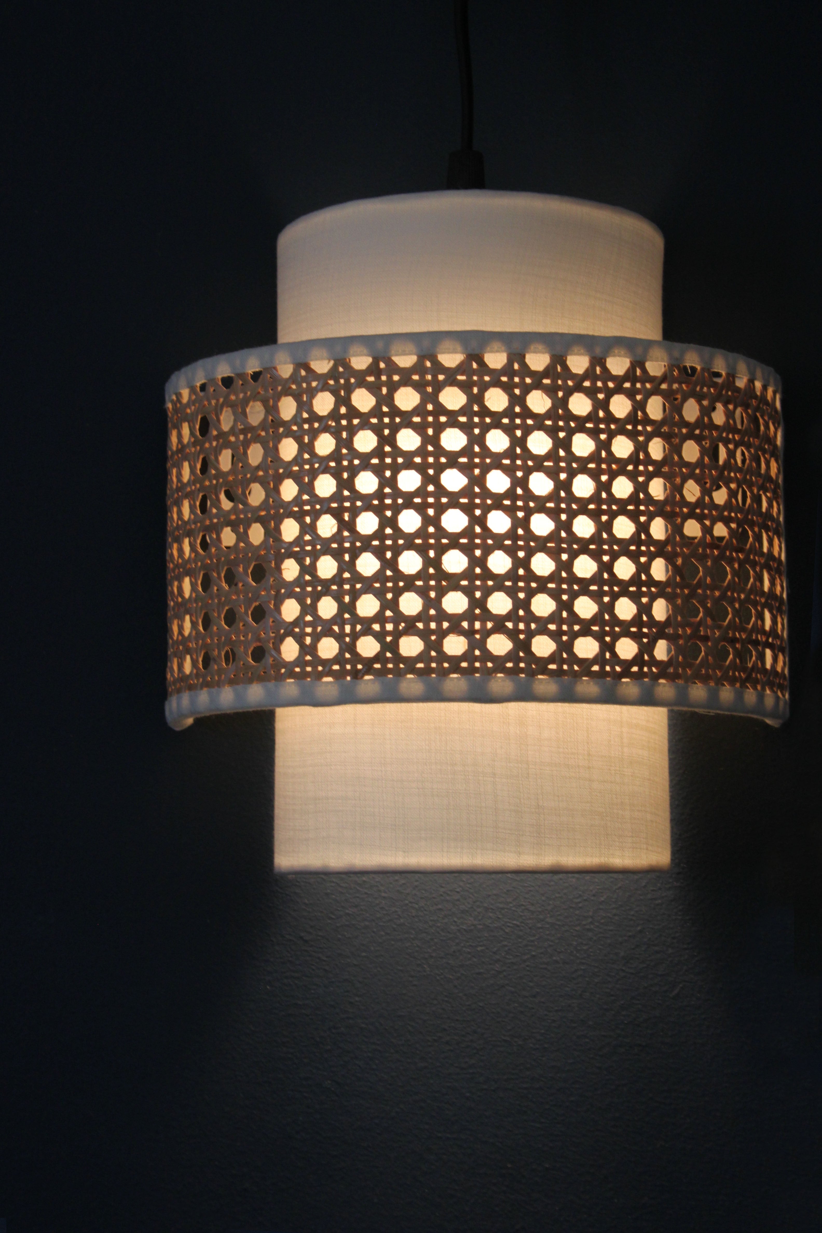 Karat x Rattan Wall Lamp in stock