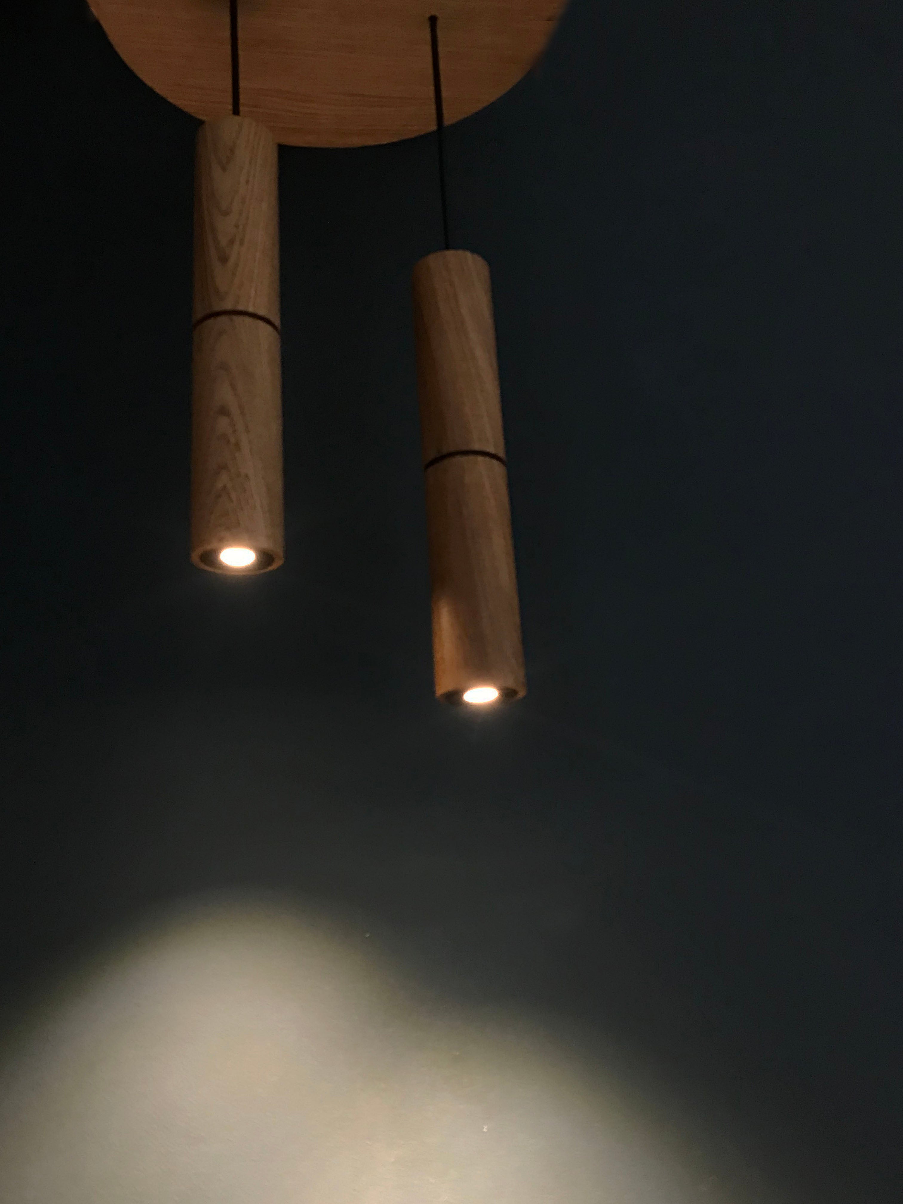 Poise Oak Pendant Lamp in stock