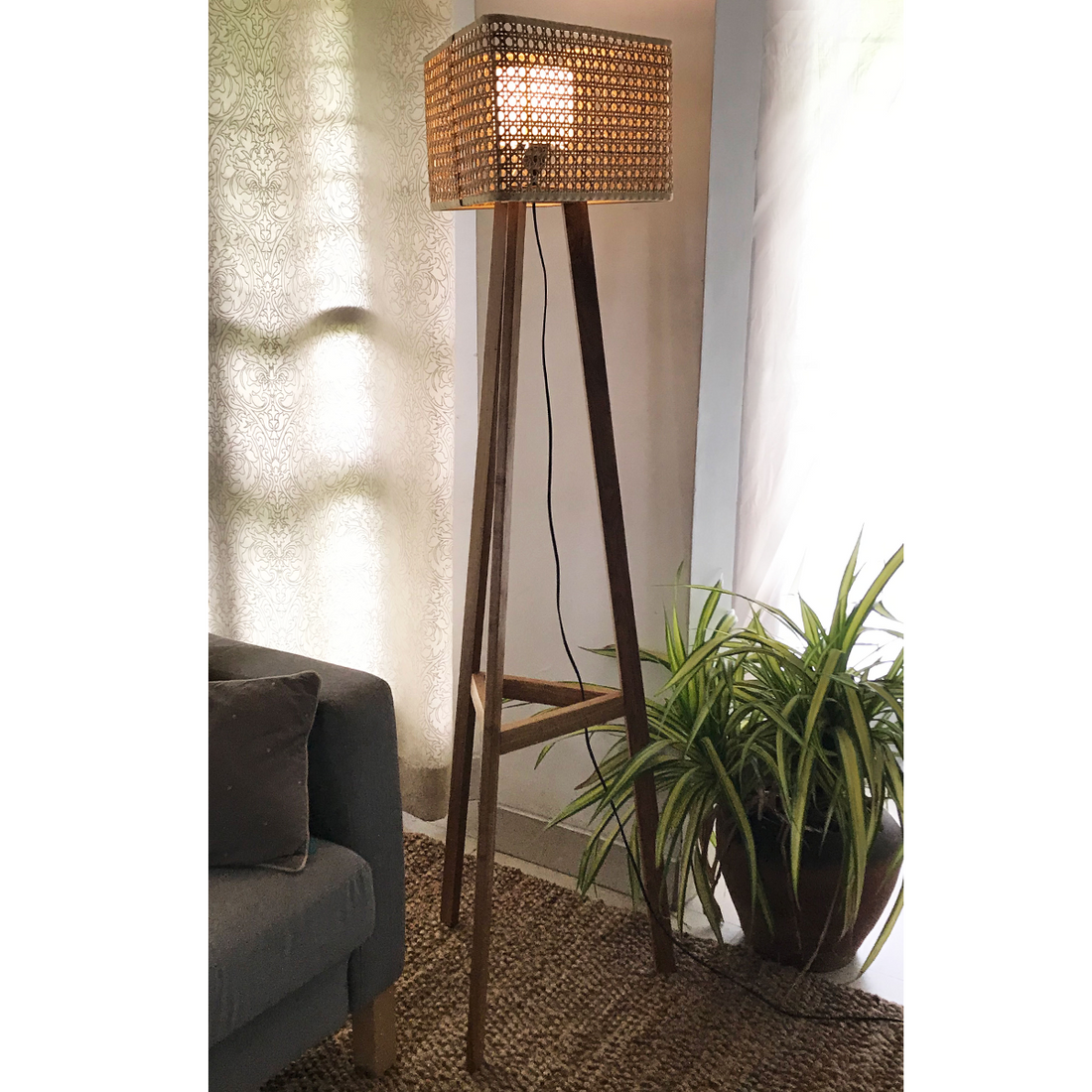 Trey Floor Lamp in stock