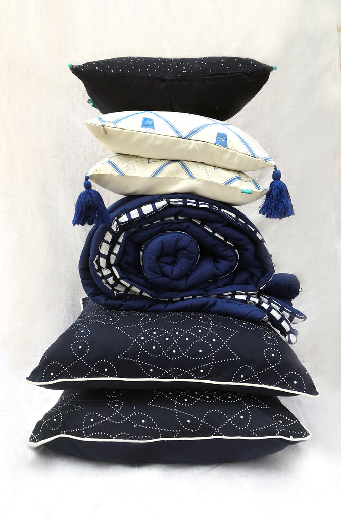Indigo Bedroom (Set of 4)