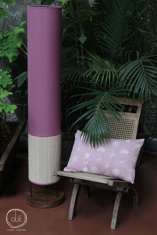Lilac Tower Floor Lamp