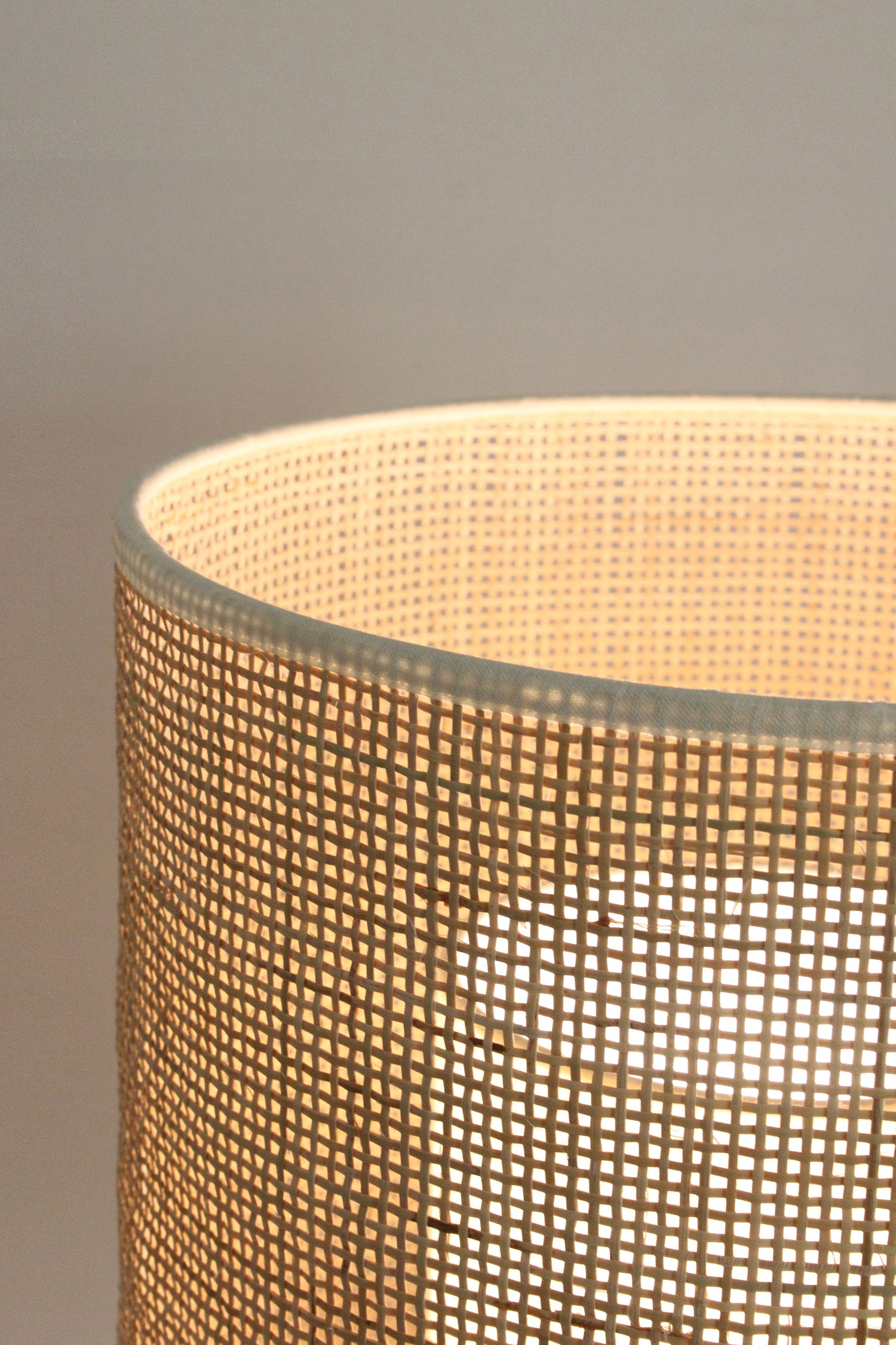 Gingham Table Lampshade