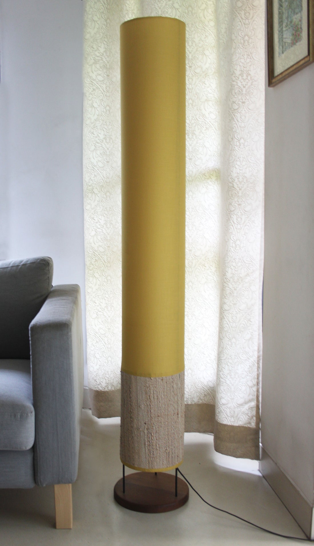Lemon Tower Floor Lamp 5 ft