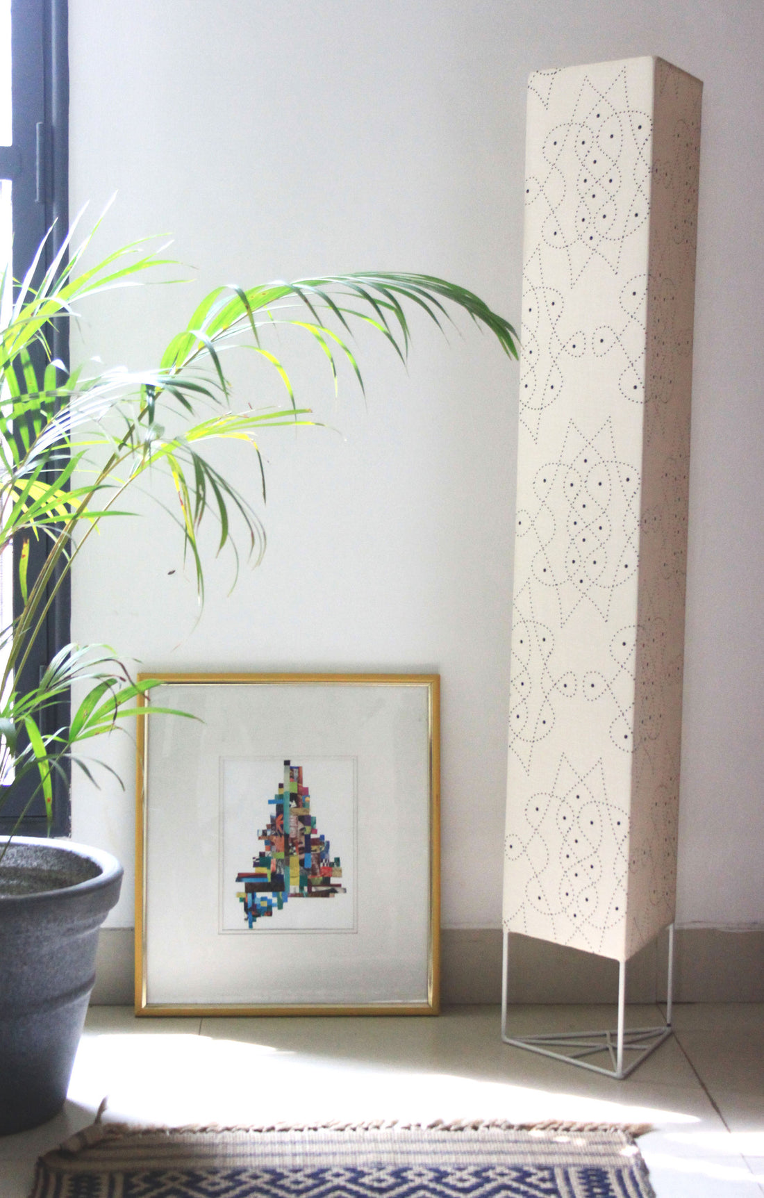 Kolam Constellation Triangle Floor Lamp